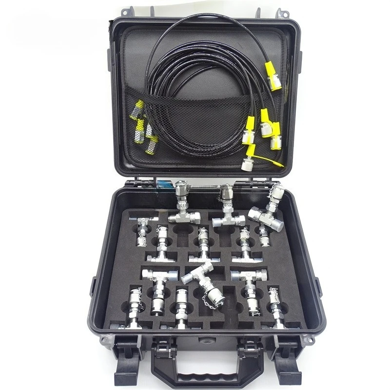 Excavator, Pressure Gauge hydraulic Pressure test hydraulic Gauge, Pilot Pressure  Connector