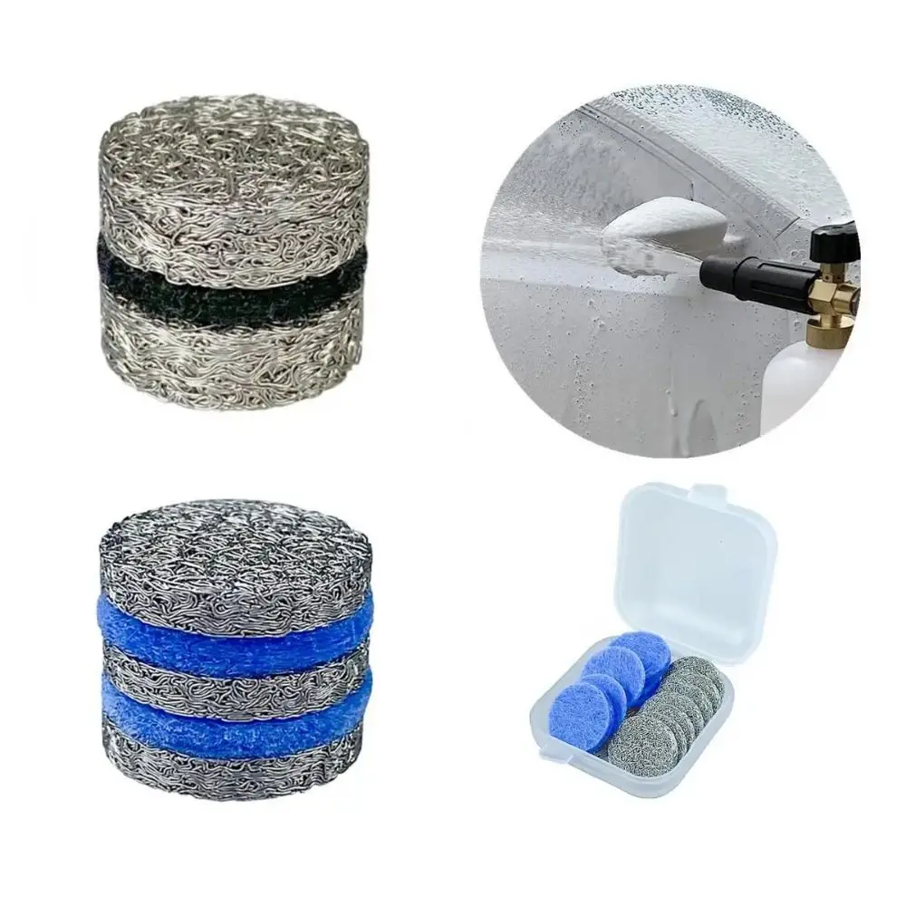 

1Pcs Snow Foam Lance Parts Mesh Nozzle 3000 PSI Multi-layer Orifice Nozzle Tips Richer Lather for High Pressure Washer
