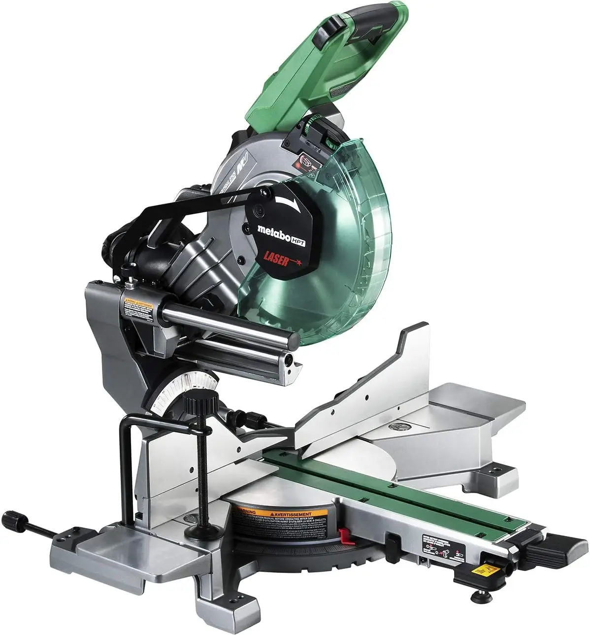 36V Sliding Miter Saw 10-Inch Blade Dual Bevel Includes Battery & ChargerC3610DRAQA