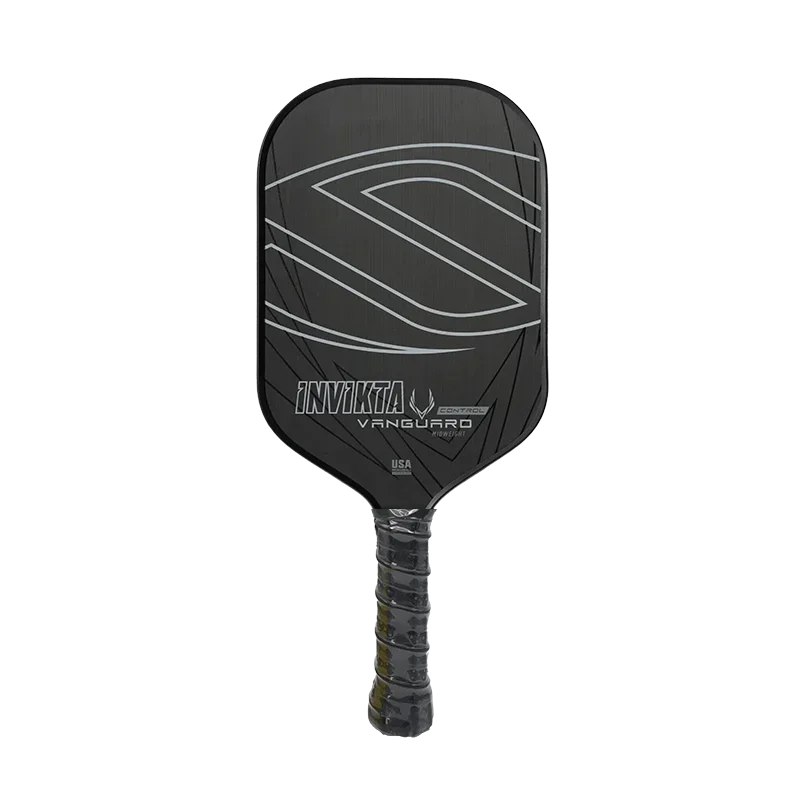 SLK Invikta Vanguard Collection Quad Thermoforming Carbon Fiber 16mm PP Core Pickleball Paddle