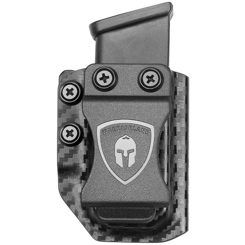 Universal Carbon Fiber Mag Carrier IWB / OWB Magazine Holster Optional: 9mm/.40 Double Stack | 9mm/.40 Single Stack Right/ Left