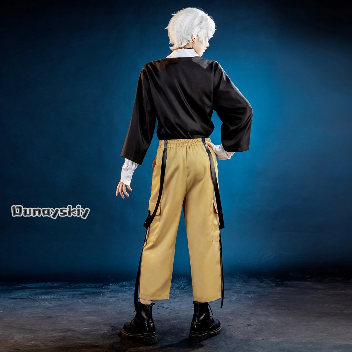 Kagura Hachi Ren Hori Cosplay Costume Halloween Comic Con Shooting Men Anime Wig Full Outfit Custom Made Performance Clothes view 3