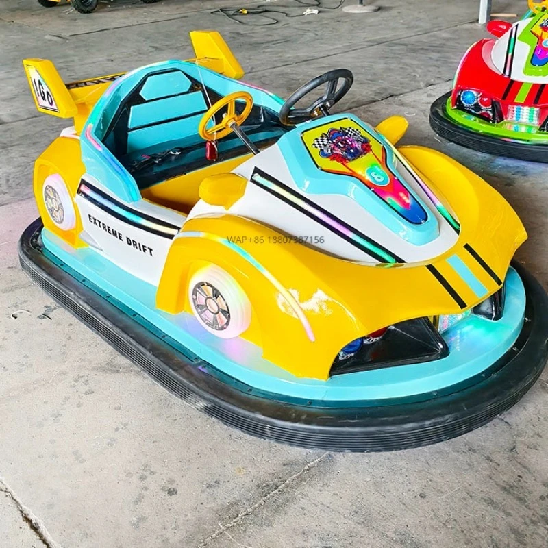 

48V Battery-Powered Bumper Cars for Kids Commercial Indoor/Outdoor Electric Drift Car Rides for Fiberglass Children