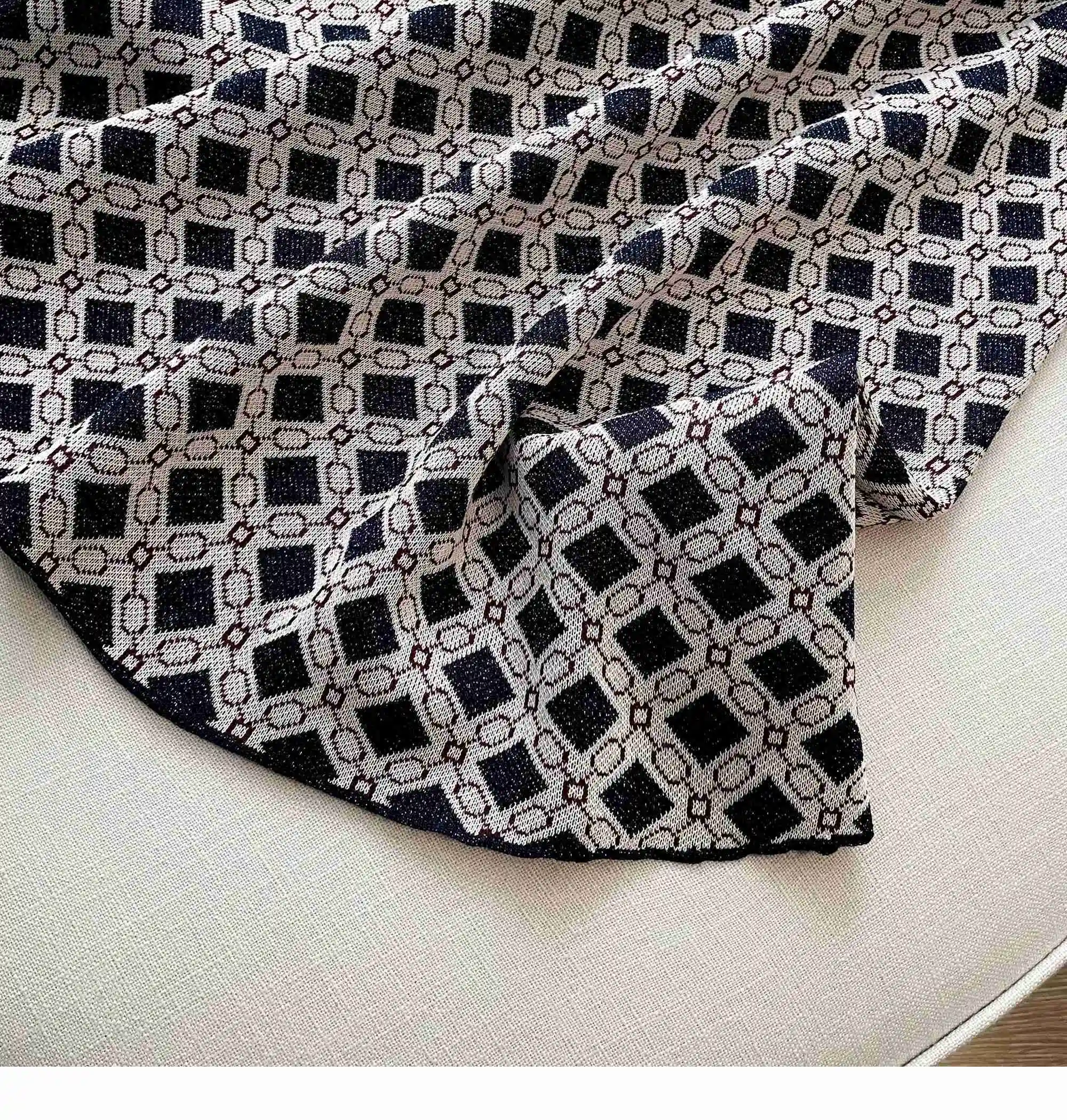 شيك موضة مثير التفاف الوركين محبوك فستان المرأة الخامس الرقبة قصيرة الأكمام Bodycon مطوي سترة فستان مكتب سيدة Vestios #5