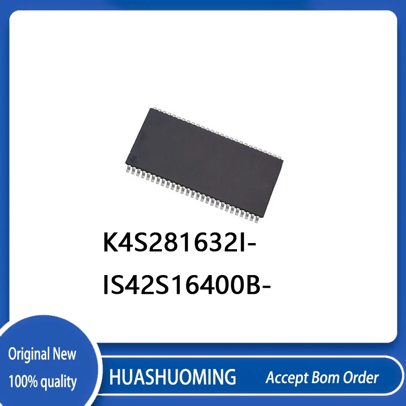10Pcs/Lot   K4S281632I-UC75   K4S281632     IS42S16400B-7TL  IS42S16400B-7   IS42S16400B  TSOP54 