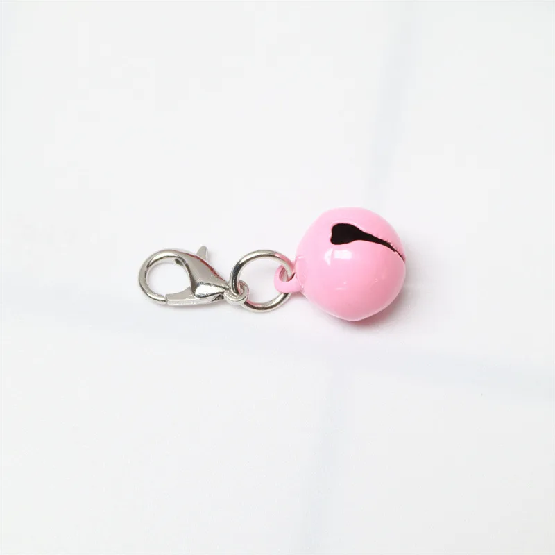 

20Pcs Pet Metal Collar Bells Colorful Clip DIY Pendant Keychain Charms for Dog Cat Collar Pet Small Bells Small Dog Bell