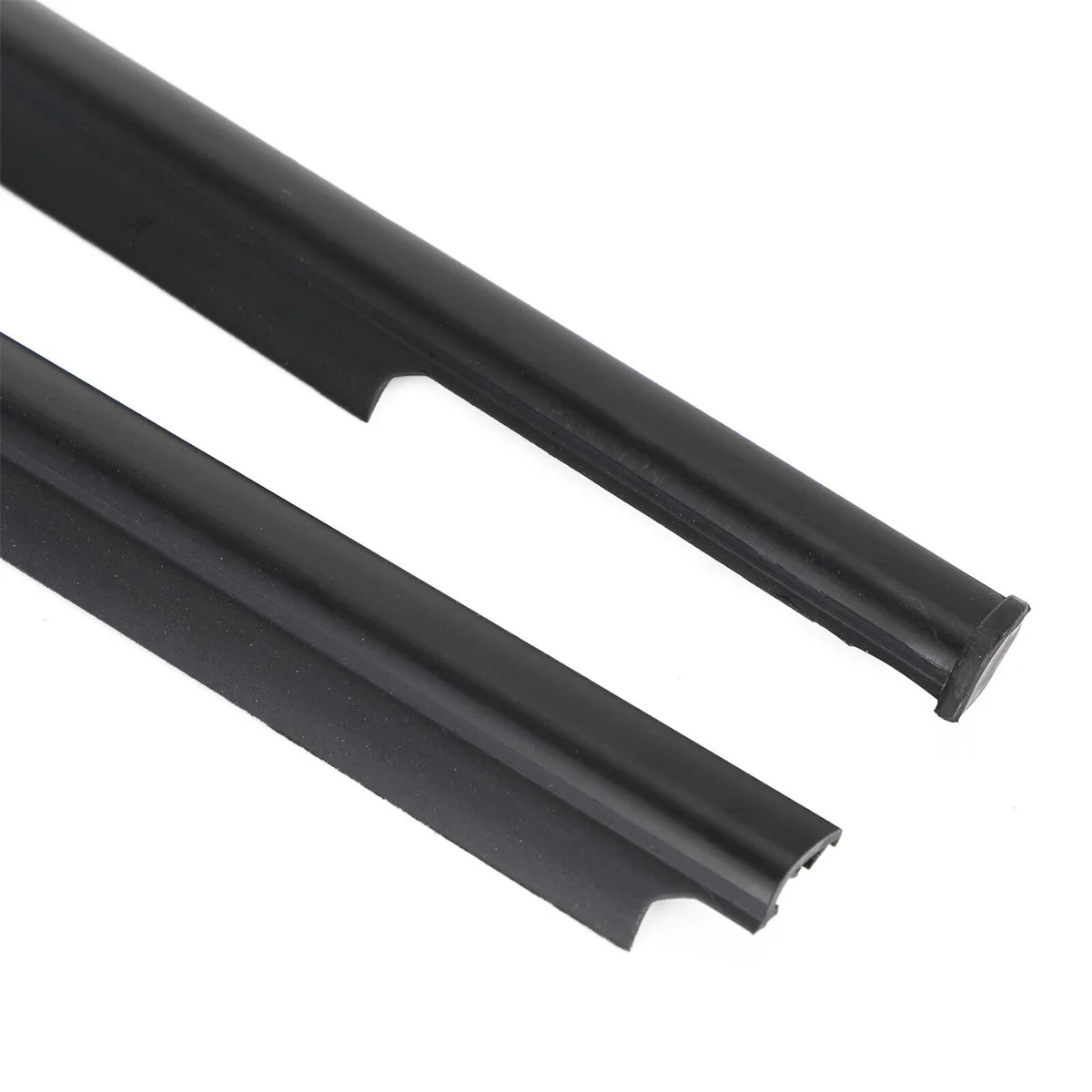 4PCS Car Outer Door Windows Rubber Weatherstrip For Mitsubishi Outlander 07-12 Waterproof Pressure Sealing Strip Car Accessories