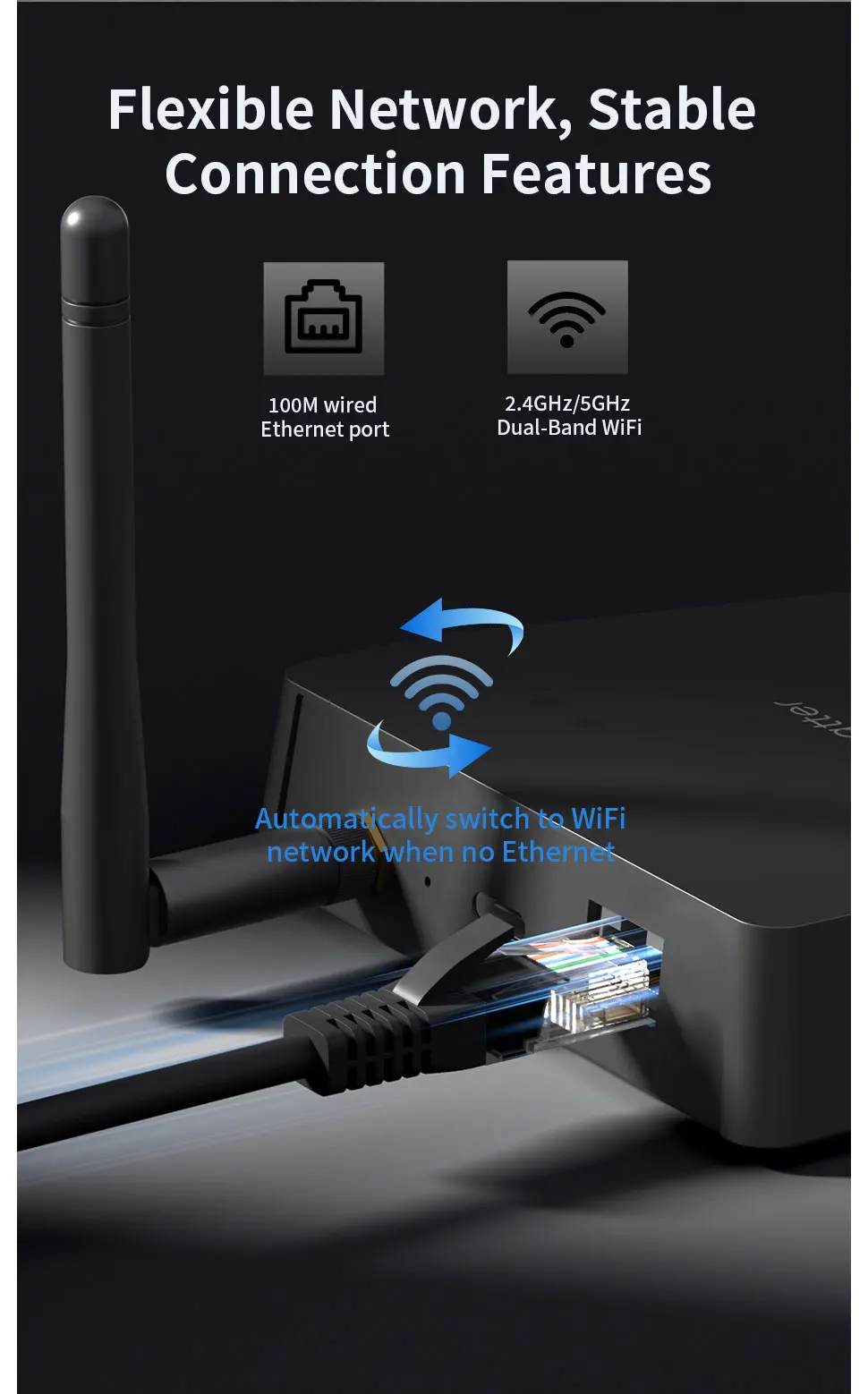 Zemismart Matter Thread Zigbee Gateway mit IR-Steuerung Smart Home Bridge Hub Unterstützt Tuya Google Home SmartThings Homekit M1 Pro – Detail 5
