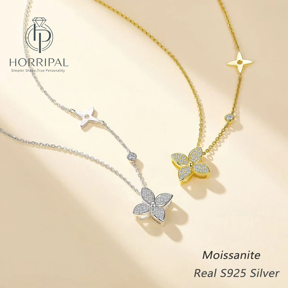 04ctw-moissanite-four-leaf-flower-pendant-necklace-s925-dainty-choker-for-women-star-accent-chain-wedding-party-fine-jewelry