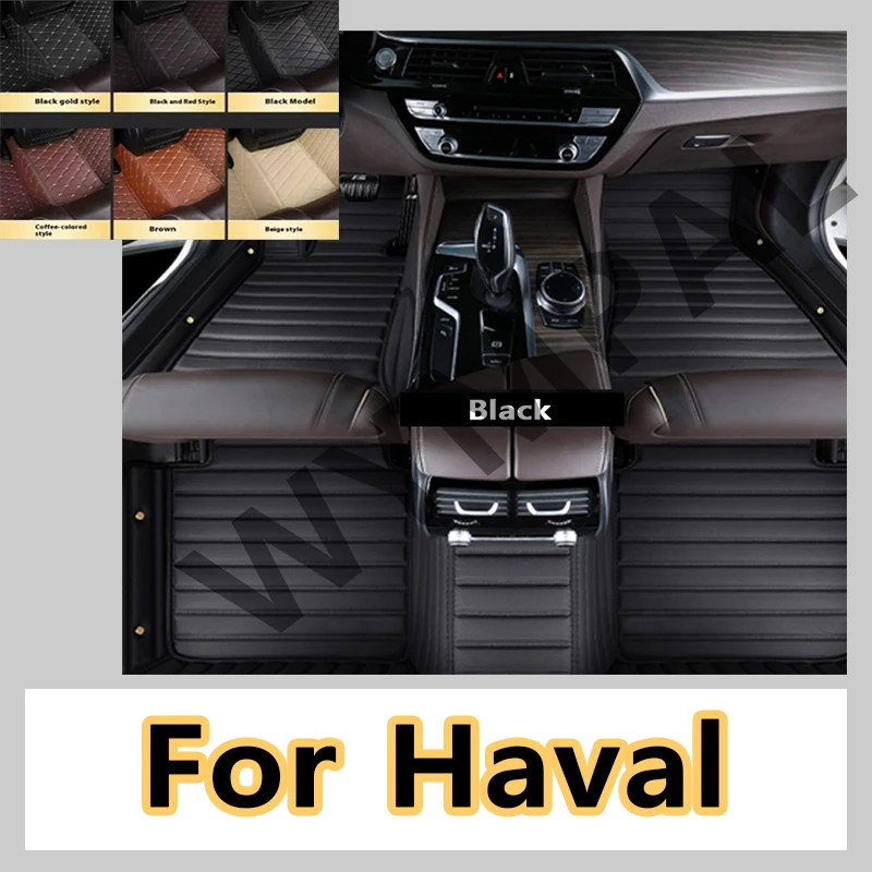

Luxury Custom Fit Car Floor Mats For Haval H6 Jolion Dargo M2 H9 F7 car accessories