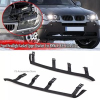 Pair Headlight Rubber Sealing Strip Waterproof Pad Trim Headlamp Strip For BMW X3 E83 2004-2010 63126939273 63126939274