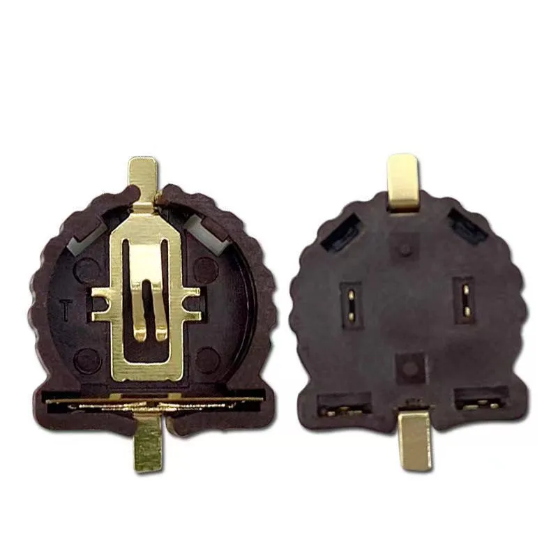 10pcs Computer Button 3V Battery Holder Conntor Socket Case CR1220 CR-1220