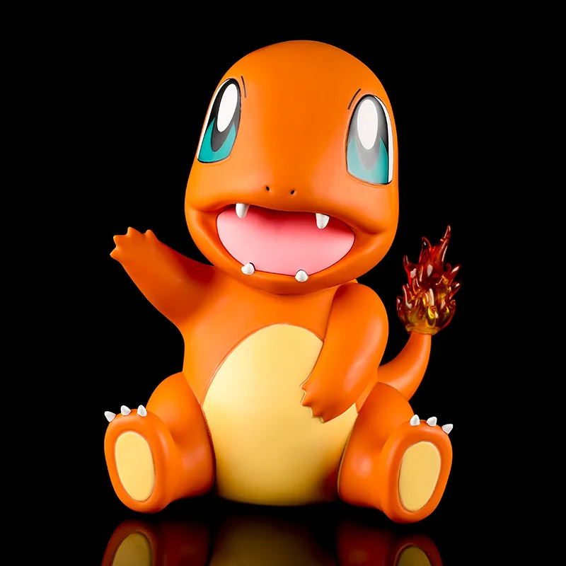 34cm Large Figure Charmander Anime Figure Action Figures Model Doll Figurine Toy Desktop Ornament Surprise Gift