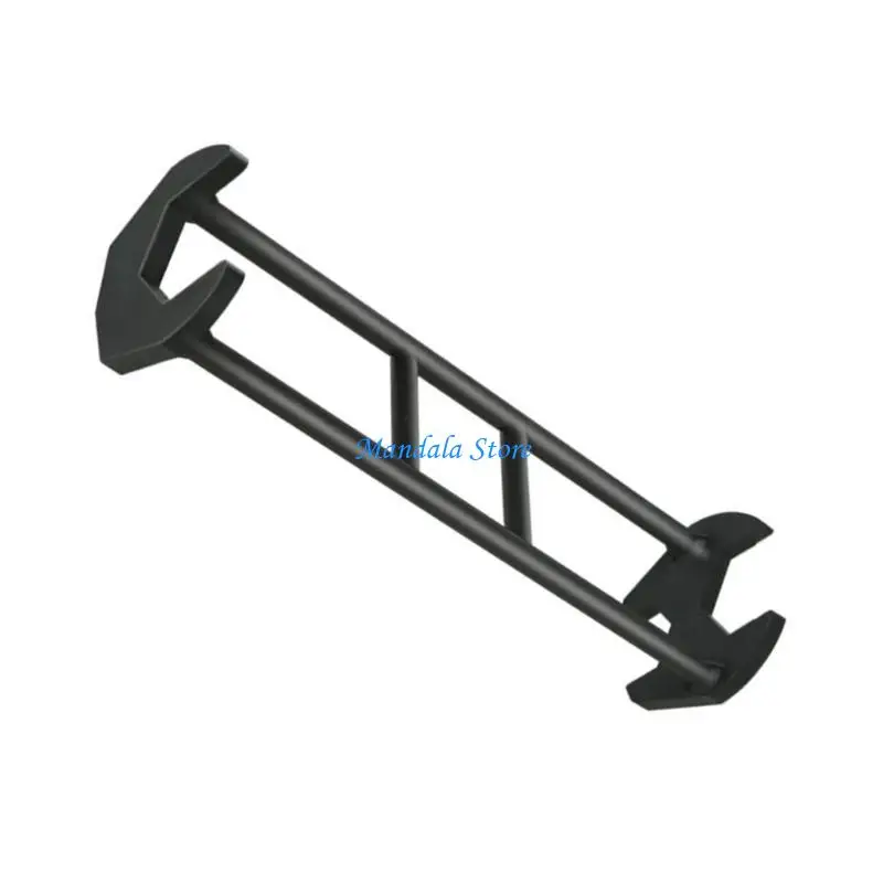 U2JC Kitchen Repair Plumbing Tool Sink Faucet Plumbing Pipe Wrench Bathroom Wrench Tool Set 4 Bayonets Plumbing Tool