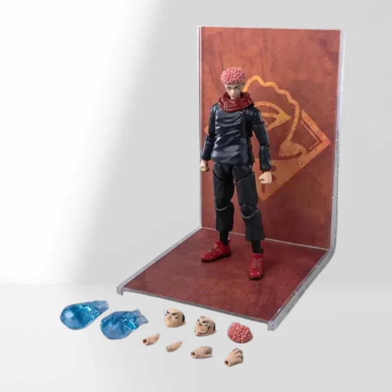 Jujutsu Lijn SHF 15cm Pvc Satoru Wederzijdse Hulp Kojo Yuji Fushiguro Megumi Acchion Anime Figuur Collectible Speelgoed Decoratie Technieken ft