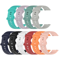 20mm watch band For Amazfit GTS 4/4 mini/3/2/2e Soft correas silicone bracelet for amazfit bip 3/3 pro/Bip U-S-lite Sport straps
