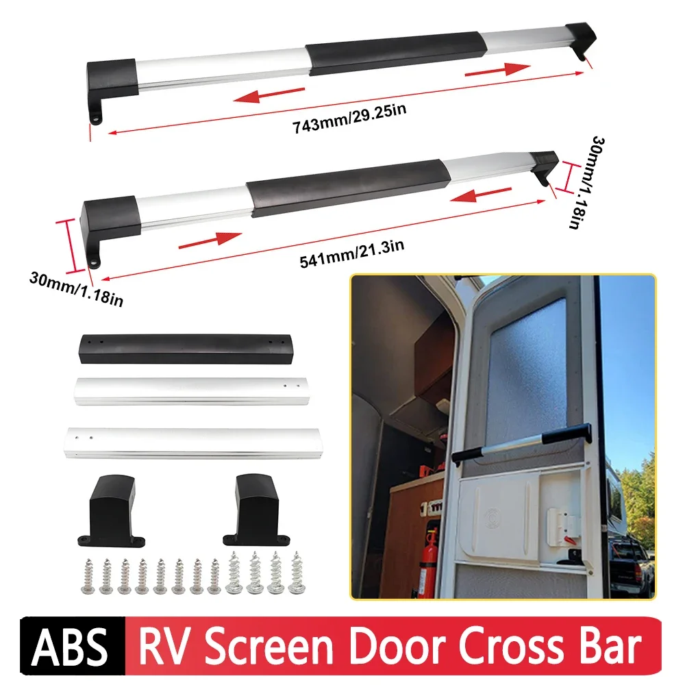

Дверная ручка для автофургона, регулируемая от 21 5/8 дюймов до 28 5/8 дюймов, рукоятка, экран для автофургона, поперечная дверь для путешествий, фотодома