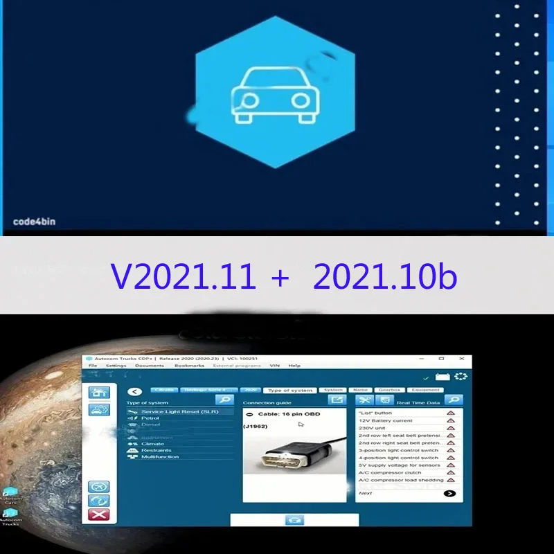 2024 Latest Delphis 2021.10b with keygen Software DS 150 Autocoms 2021.11 Codings OBD2 Diagnostic Support 2021 model trucks