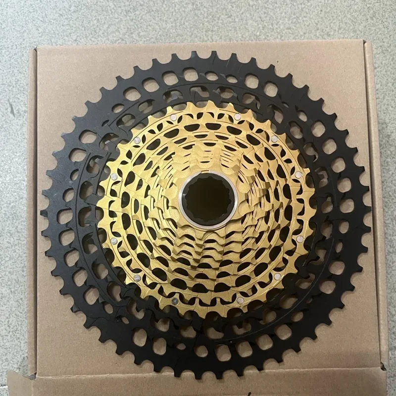ZTTO Ultralight MTB XD Cassette 281g-310g Black-Gold 12-Speed 9-46T 9-50T 9-51T 10-46T 10-50T 10-51T SLR3 K7 CNC Sprocket view 3