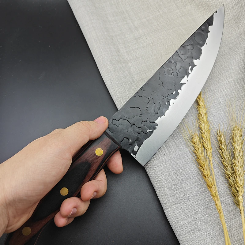 Forged Kitchen Knives Boning Slicing Meat Cleaver Butcher Knife Japanese Chef Knife Professional Cooking Sushi Vegetable Cutter