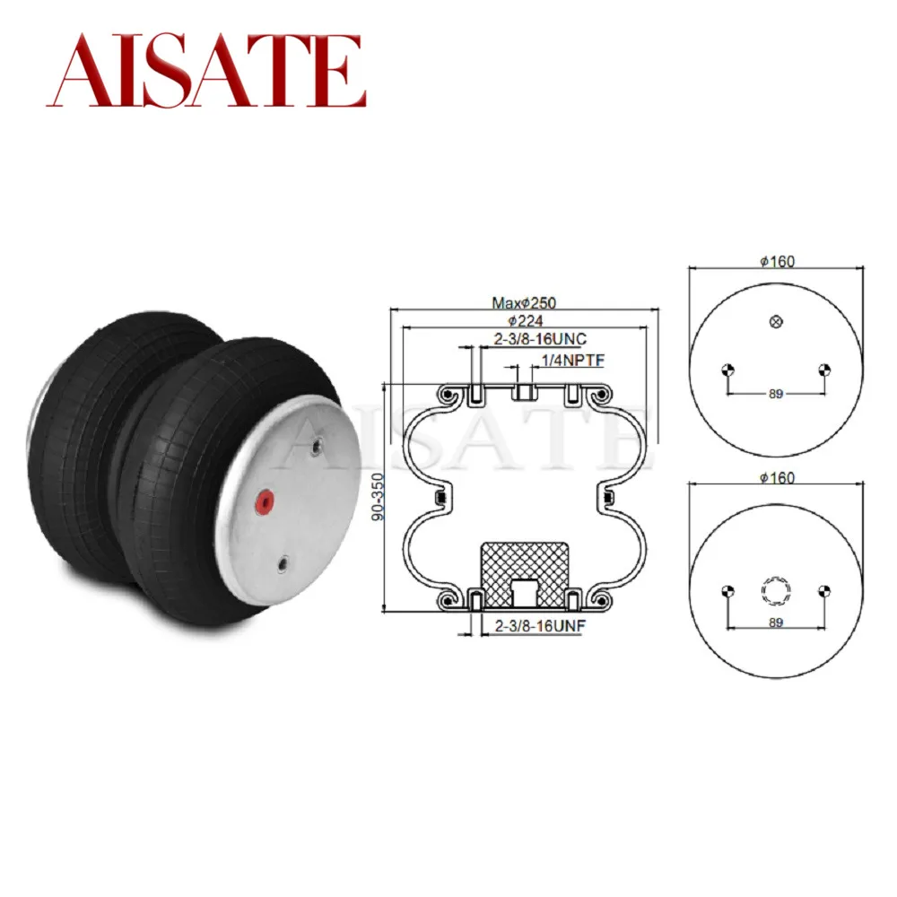 Air Suspension Spring Assembly For Firestone Contitech Goodyear FD200-19 310 W01-358-6902 W01-358-6935