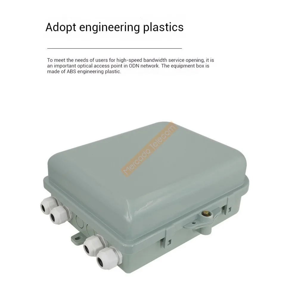صندوق توزيع حائط من الألياف الضوئية، صندوق قيلولة 24 منفذًا، ISP، ODN، 24 Core، 1x16، FTTX FAT، CTO، FTTH صندوق ألياف بصرية، مخصص