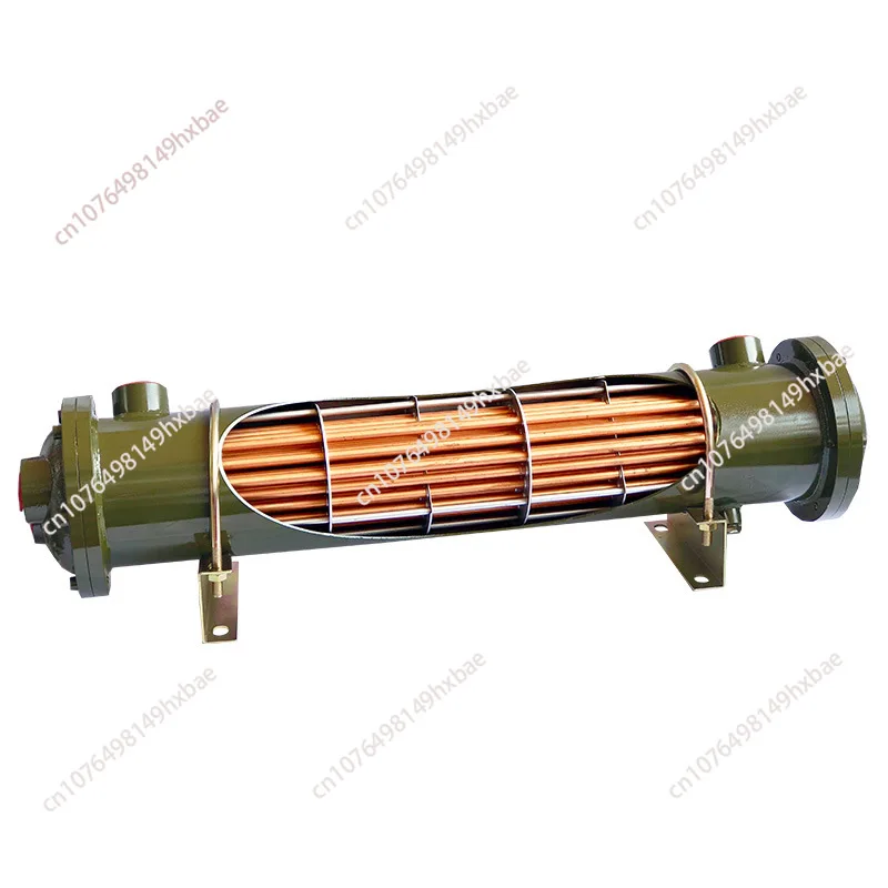 Shell and Tube Marine Heat Exchanger Industrial High Efficient Carbon Steel New Provided Engine Preheater Heat Pump Pipe