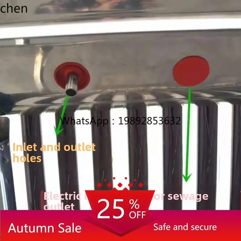 

solar water heater photoelectric dual-purpose stainless steel solar insulation bucket automatic water supply controller