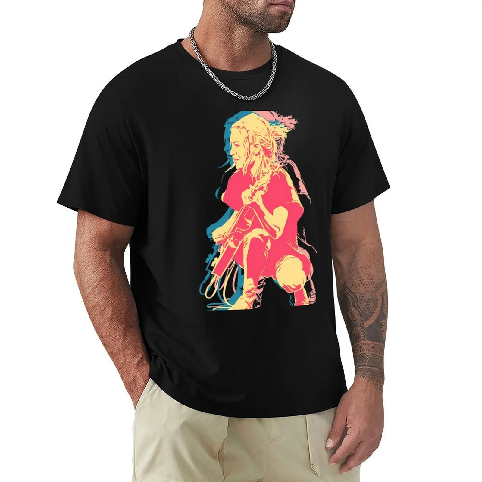 

Tina Weymouth (Talking Heads, Tom Tom Club) T-Shirt summer clothes graphic t shirt vintage mens t shirt