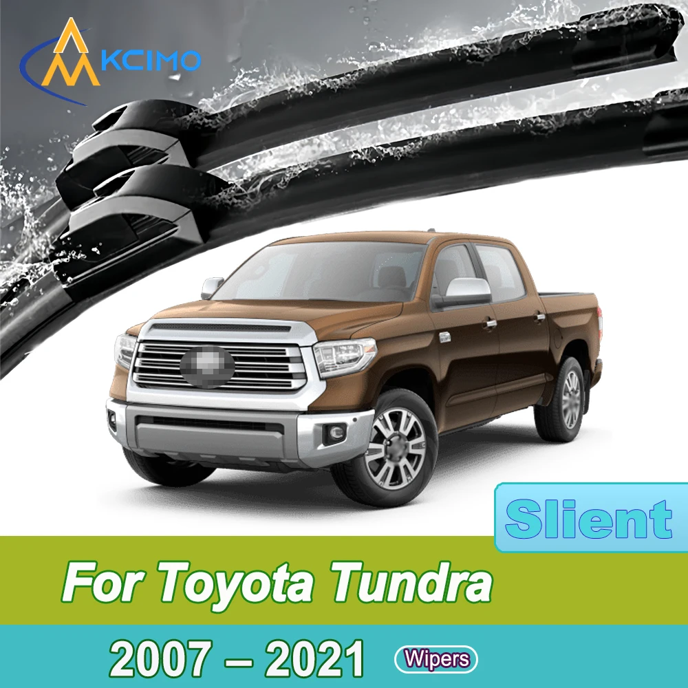 

Silent Beam Wiper Blades For Toyota Tundra XK50 2007-2021 Noise-Free Windshield Wipers High-Performance