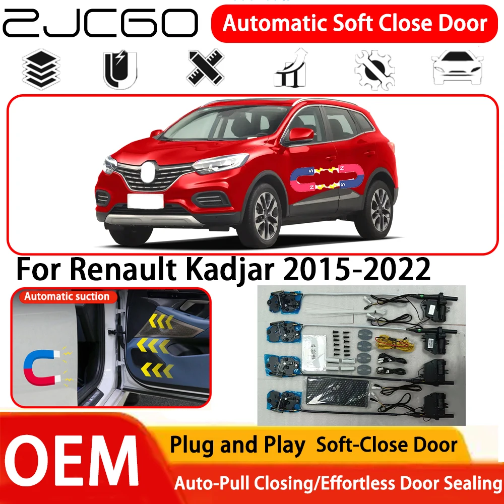

﻿ Система автоматического мягкого закрывания дверей (Soft Close) для Renault Kadjar 2015-2022, OEM, Plug and Play