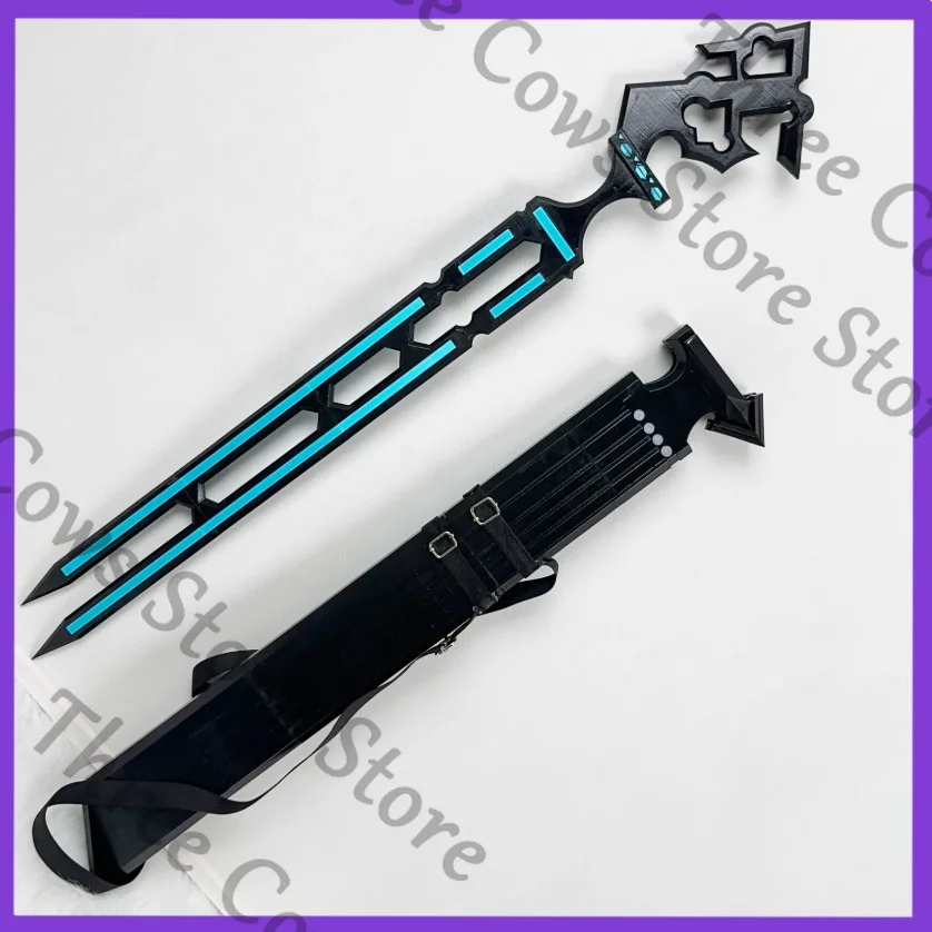 

140cm Anime Arknights Amiya Cosplay Cartoon Longsword Model Long Sword Weaponry Long-sword Prop Models Kit Accessories Fans Gift