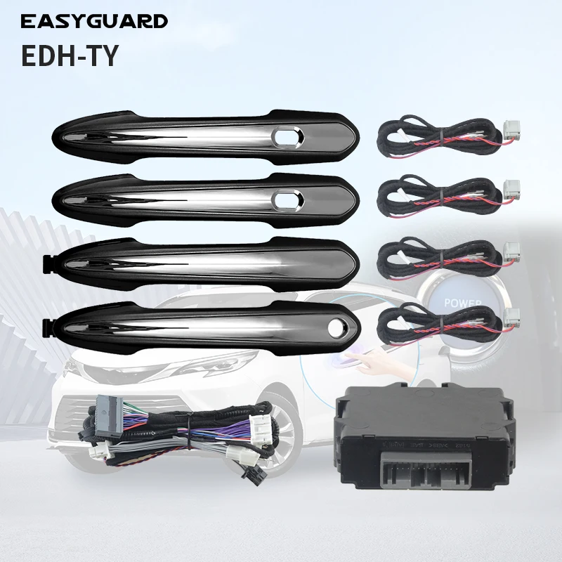 

EASYGUARD Comfort Access Touch Door Handle Keyless Entry System Fit for Toyota Sienna with OEM Push to start only