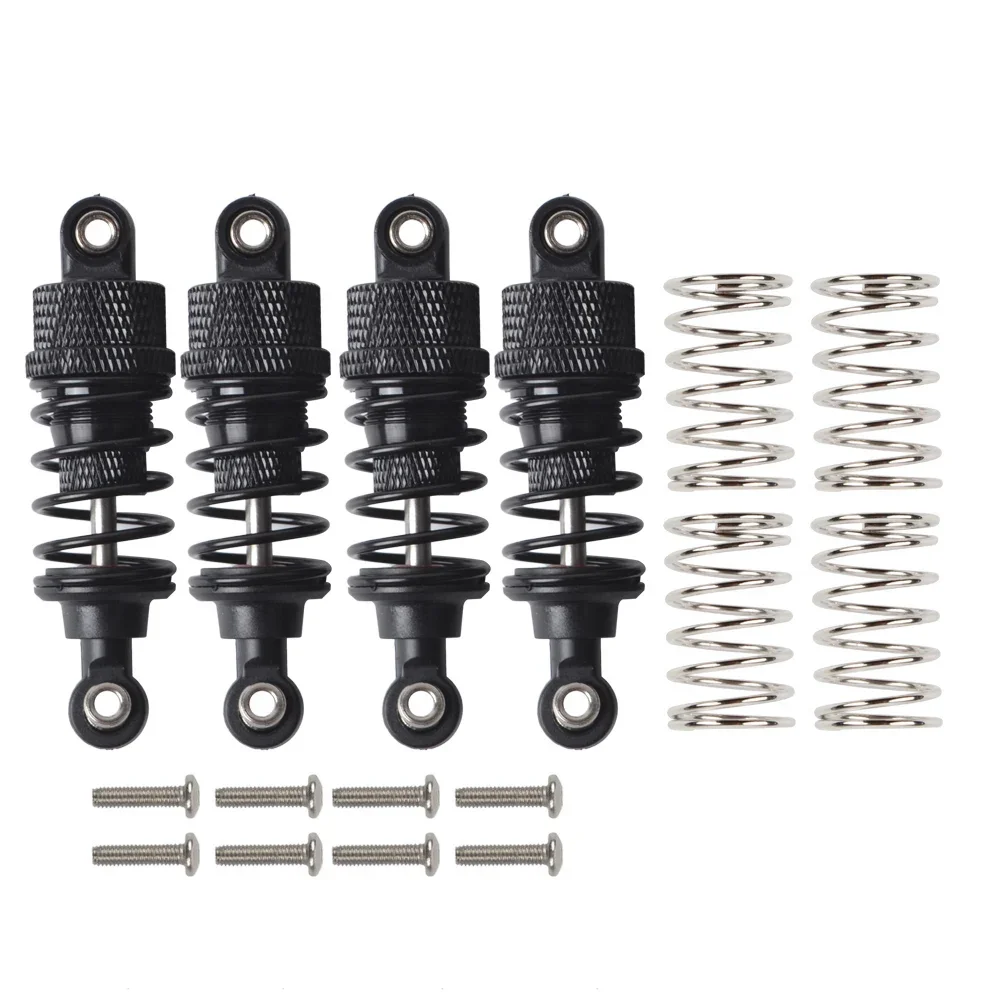 4PCS Aluminium Alloy Oil Shock Absorber for Tamiya TT02 TT01 M05 HPI HSP Kyosho Redcat 1/10 RC on Road Drift Racing Car