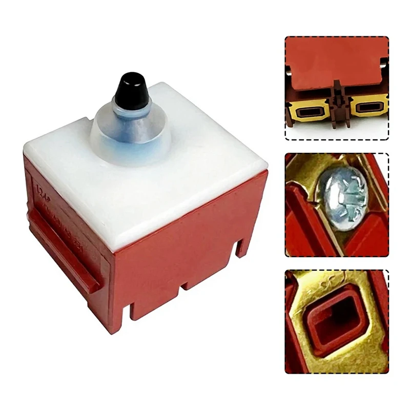 DGA452 앵글 연마기 스위치 부품 교체 견고한 도구, 650579-7 액세서리, 브러시리스 Cordless4-1, 2 인치