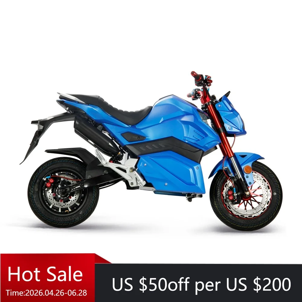 

2000W electric off-road racing motorcycle with 72v brushless motor and lithium battery electric motorcycle