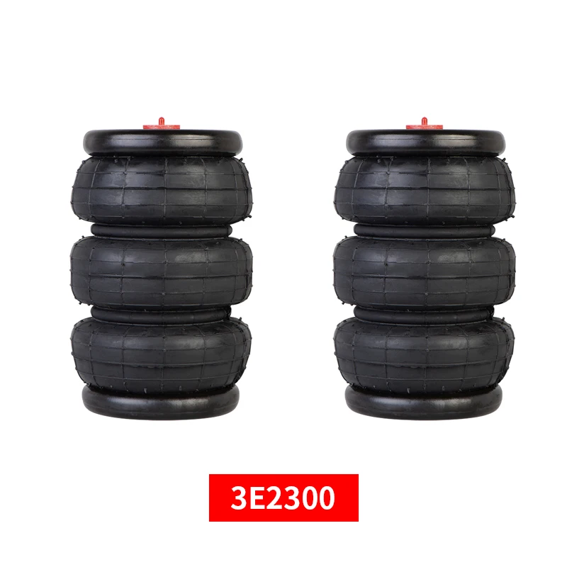 2 szt.-3E2300 Zawieszenie sprężyn pneumatycznych 2600 funtów Powietrzny pojedynczy port 1/2" npt