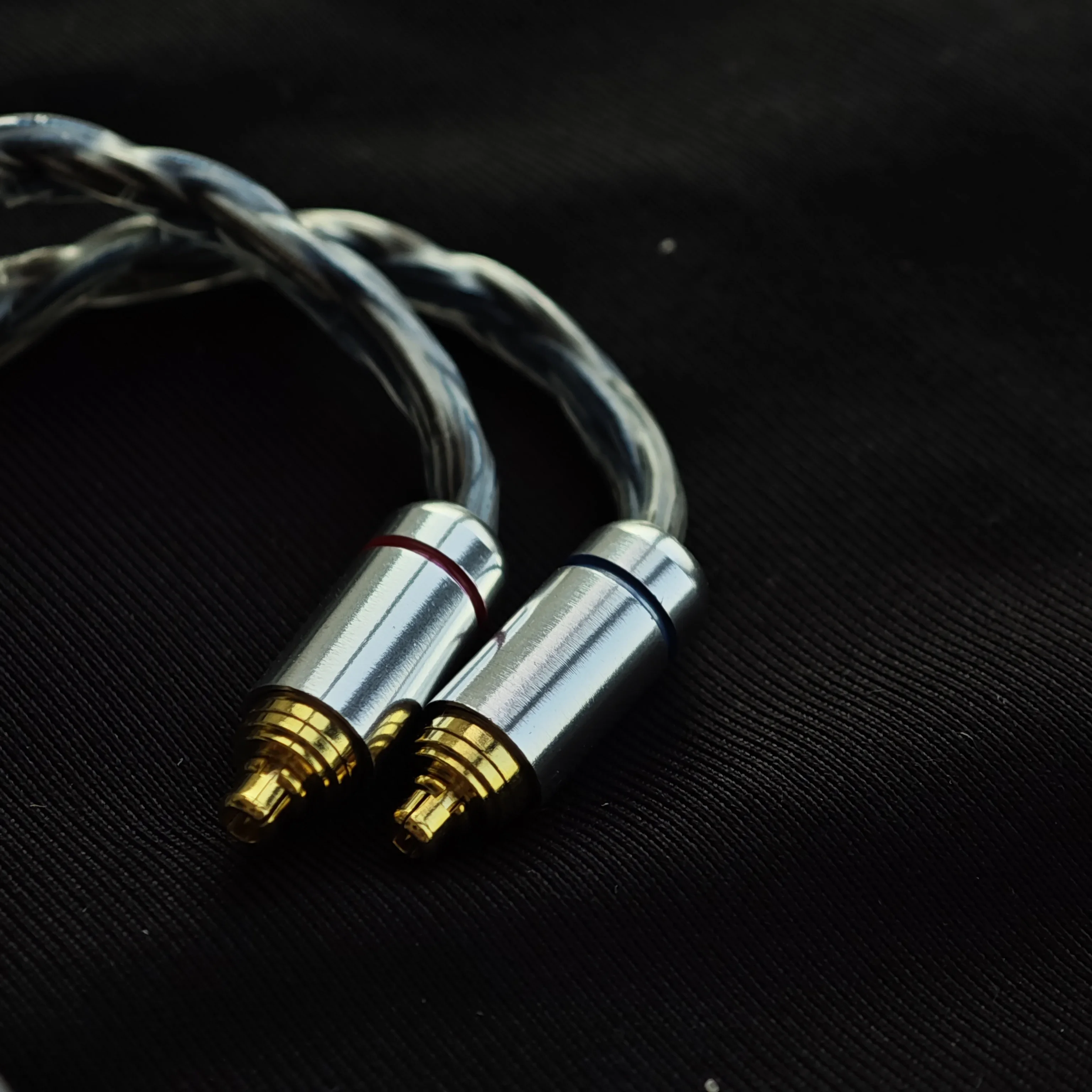 4.4mm IE200 IE600 IE300 IE900 mmcx Cable Mic Balance for Sennheiser Earphones 24 Strand 2.5mm OCC Silver Plated Upgrade