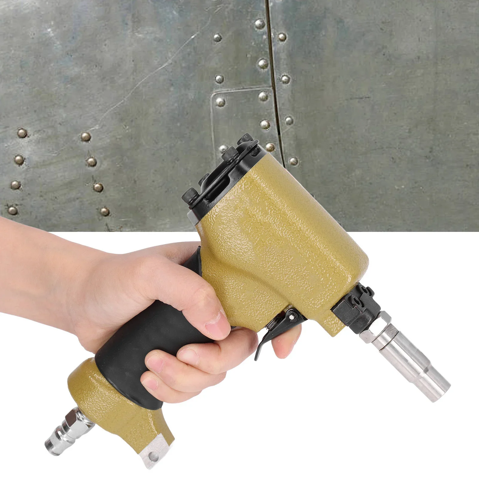 

Pneumatic Thumbtack Gun Air Power Decorative Nailer Trim Finish Pin Gun Tool 4‑7kgf/cm³1170
