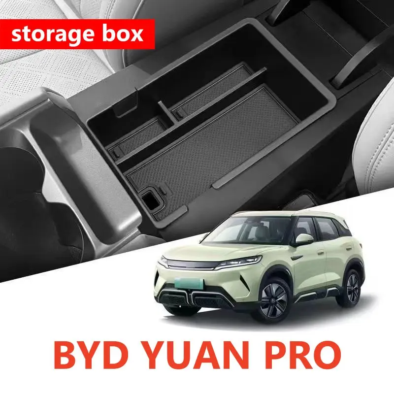 

Storage Box for BYD YUAN PRO UP 2024 2025 Center Console Armrest Storage Box Interior Accessories