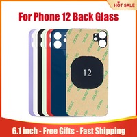 Rear Back Glass Replacement For iPhone 12 6.1 inches With Reparing Toolkit And Pre-Installed Adhesive Free Shipping