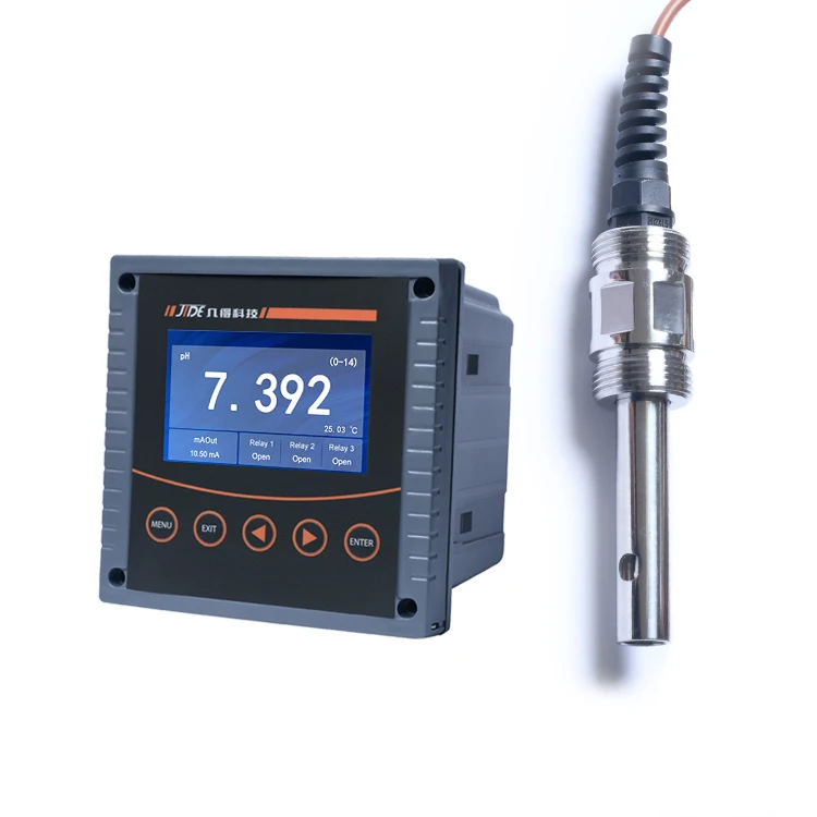 2026 Analog Conductivity Sensor Controller High Temperature 316L stainless Steel TDS Electrode Online Conductivity Ec Probe