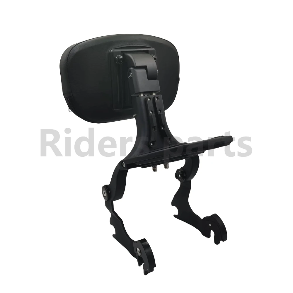 Suporte de liberação rápida para encosto de motorista e passageiro multiuso, Harley Touring Road King e Street Glide 2009-2023