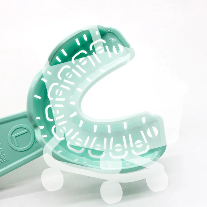 

6 шт./компл. S/M/L, пластиковый лоток для оттисков зубных имплантатов, съемный высокотемпературный пластиковый держатель для зубов, лотки для стоматолога