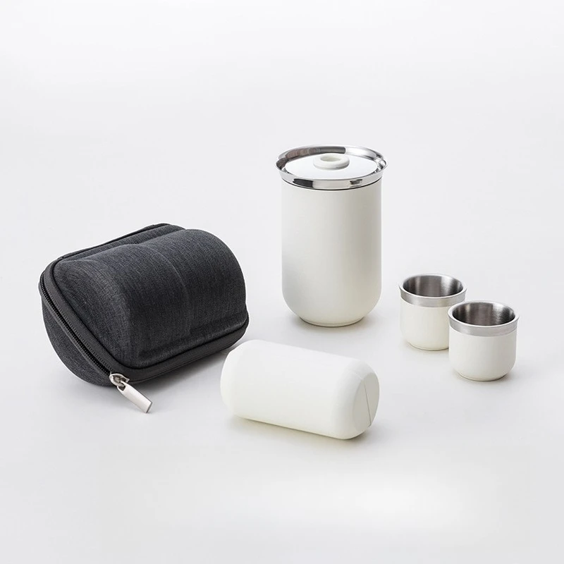 Travel tea set Kuaike cup travel outdoor camping portable one person drinking tea portable