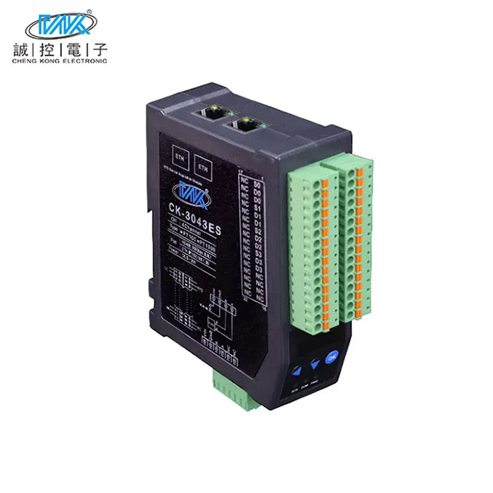 4-قناة التناظرية المدخلات واجهة Modbus محول RS485 إيثرنت وحدة اكتساب المقاومة الحرارية PT100 المدخلات RTD عن بعد #1