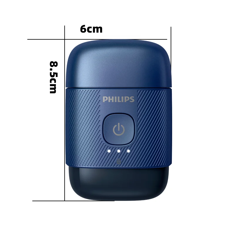 PHILIPS Electric Shaver S891/05 Men's Rechargeable Portable Fast Shave Razor Double 3D Floating Cutter Head Beard Trimmer