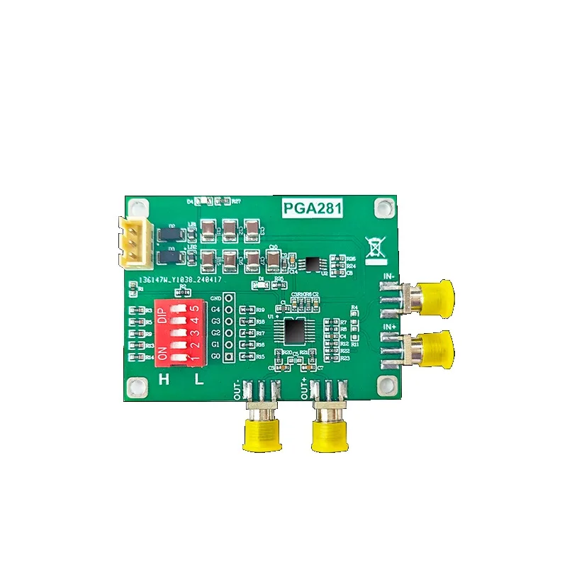 For PGA281 Amplifier Module Programmable Gain Attenuation Broadband Precision Instrument Differential ASD1259 With