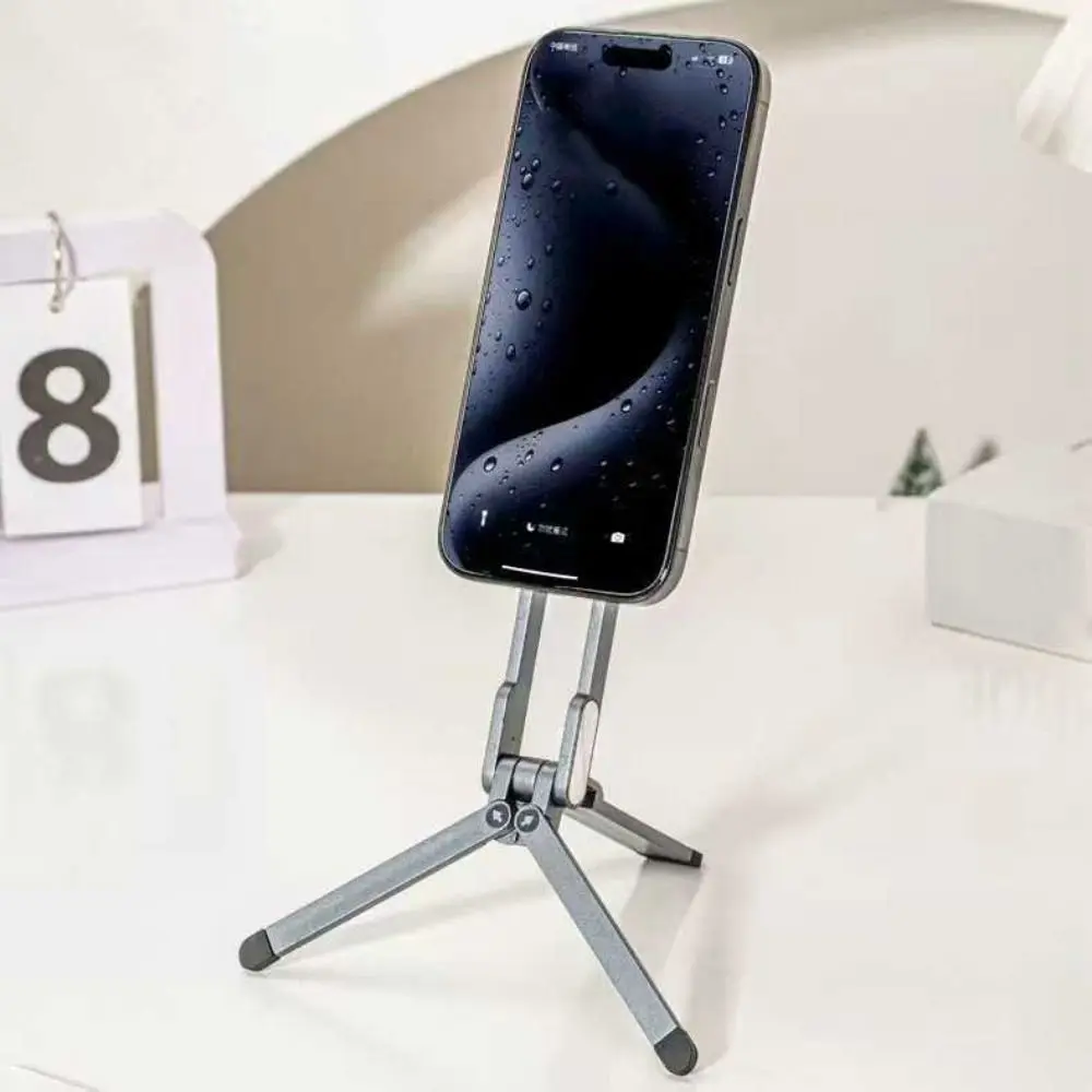 Universele opvouwbare telefoonstatief karabijnhaak Creatief verstelbaar magnetisch telefoonstatief ABS Lichtgewicht desktoptelefoonstandaard Reizen