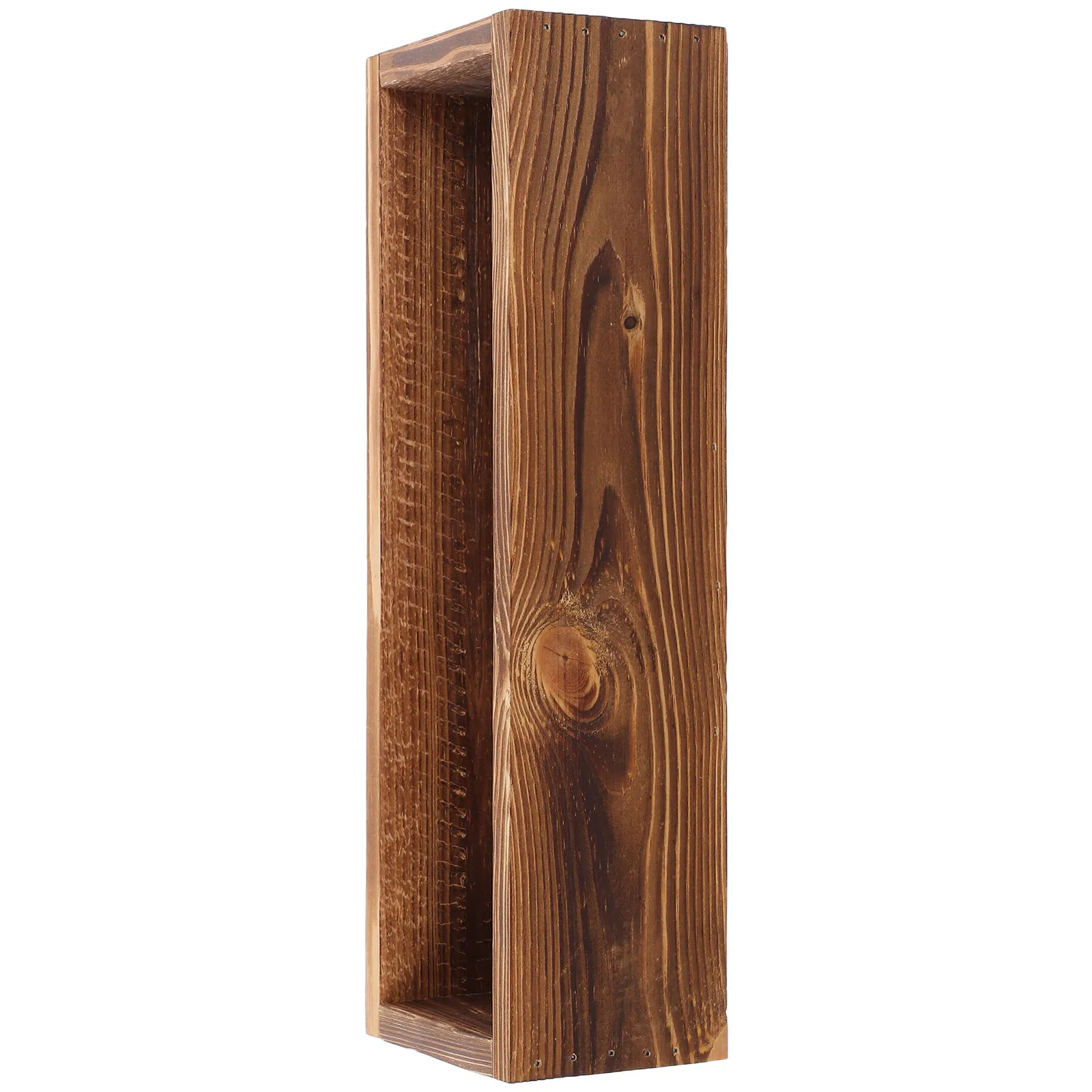 Wood Wooden Flowerpot Retro Style Decorative Planter Box for Garden Balcony Office Rustic Flower Holder Cedar Window Boxes